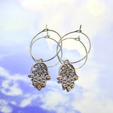 Hasma Hand Hoop Earrings