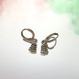 Mini Christmas Tree Lever Back Earrings