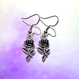 Rose Hook Earrings