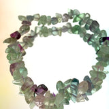 Fluorite Chip Bracelet