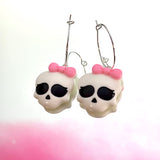 Monster High Skull Hoop Earrings