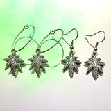 Silver Ouid Hook Earrings