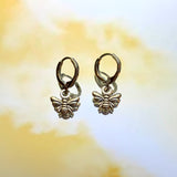 Bee Lever Back Earrings