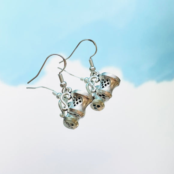 Tea Cup Hook Earrings