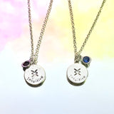 Pisces Reversible Necklace 18”