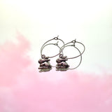 Bunny Rabbit Hoop Earrings