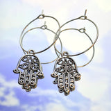 Hasma Hand Hoop Earrings