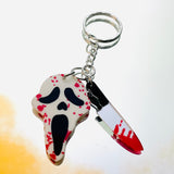 Ghost Face Keyring