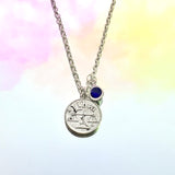 Libra Reversible Necklace 18”