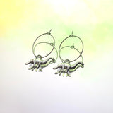 Diplodocus Hoop Earrings