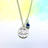 Virgo Reversible Necklace 18”