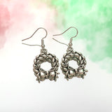 Wreath Hook Earrings