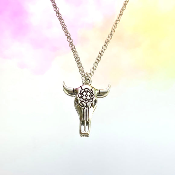 Ox Skull Necklace 18