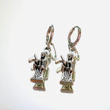 Lil Grim Reaper Lever Back Earrings