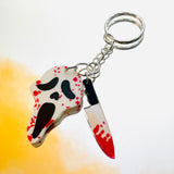 Ghost Face Keyring