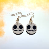 Nightmare Skeleton Hook Earrings