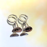 Witches Hat Lever Back Earrings