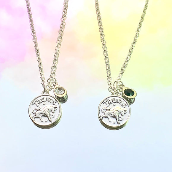 Taurus Reversible Necklace 18”