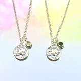 Taurus Reversible Necklace 18”