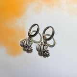 Pumpkin Lever Back Earrings