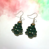 Christmas Tree Hook Earrings