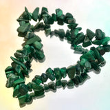 Malachite Chip Bracelet