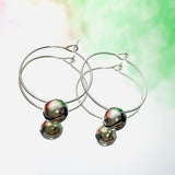 Jingle Bell Hoop Earrings