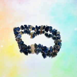 Sodalite Chip Bracelet