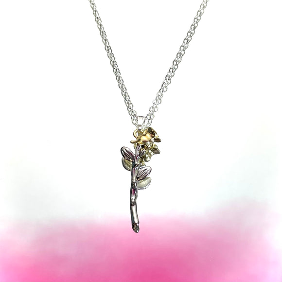 Rose Necklace 18”