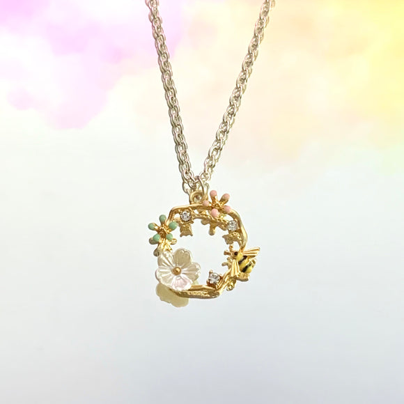 Bee Flower Necklace 18