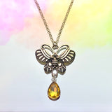 Moth Necklace 18"