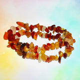 Carnelian Chip Bracelet