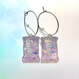 Sweet Hoop Earrings - Various Colours