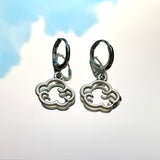 Cloud Lever Back Earrings