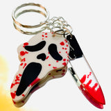 Ghost Face Keyring