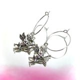 Cupid Hoop Earrings