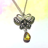 Moth Necklace 18"